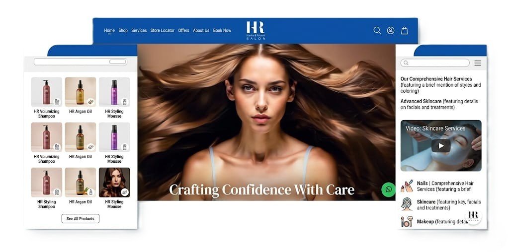 Harsha & Rakesh Salon